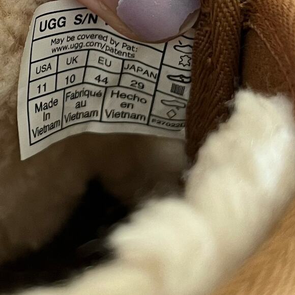 Ugg Men’s Neumel II Graphic Chukka Boots Size 11 Chestnut - Picture 7 of 9